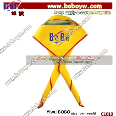 Polyester Scarf School Tie Scarf Logo Scarf Yiwu China Club Scarf School Scarf (C1047)
