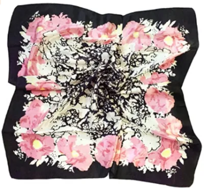 Women Shawl 100% Mulberry Silk Satin Long Scarf Lightweight Designer Scarf