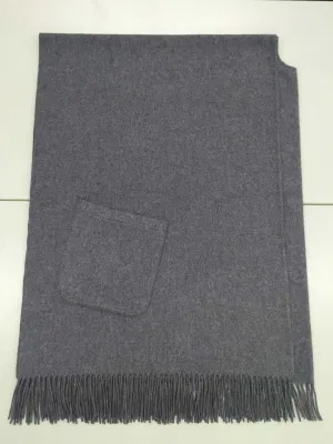 Fashion Wool Cashmere Women&prime; S Wearable Wrap Poncho
