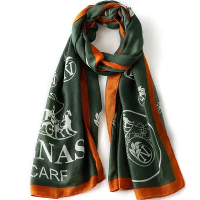 Wholesale Pretty Spring Soft Scarf Wrap Hijab Scarf for Women