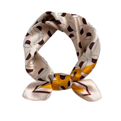 Manufacture Supply Printed Pure Silk Scarves Fashion Accessories 100% Mulberry Silk Scarves