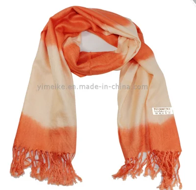 Fashion Two-Tone Pashmina Shawl Wrap Stock (YMKPS03)