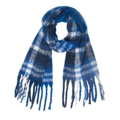 Super Soft Plaid Unisex Classic Tartan Checkered Cashmere Feel Warp Scarves
