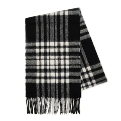 Iconic Unisex Fashion Luxe Wool Cashmere Blanket Scarf