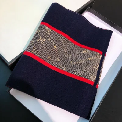 Wholesale Fashion Luxury Winter Top Brand Replica Gg Designer Scarf Shawl Ladies Men&prime;s Scarf
