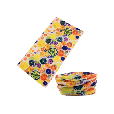 Customized Logo Printed Magic Scarf Multi Function Magic Scarf Seamless Tube Bandana