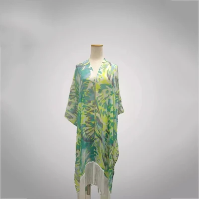 Soft Beautiful Lady Women Sexy Breathable Custom Printed High Quality Fashion Big Long Outdoor Casual Beach Chiffon Voile Scarf Pashmina Shawl