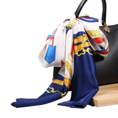 Hot Sale Women Chiffon Scarves Long Shawl Satin Hijab Scarf