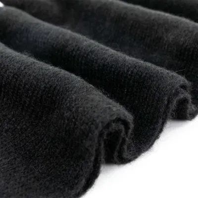 Custom Outfit Basic Accessory Women Men Spring Fall Thick Plain Striped Rib Cashmere Feel Chunky Fluffy Feather Cozy Cappa Tippet Turban Textural Scarf