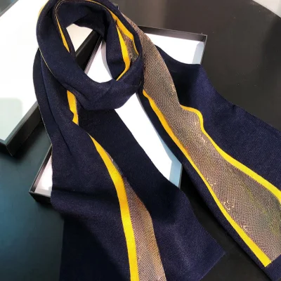 Wholesale Fashion Luxury Winter Top Brand Replica Gg Designer Scarf Shawl Ladies Men&prime;s Scarf