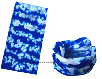 China Factory OEM Produce Custom Logo Print Polyester Microfiber Neck Gaiter Seamless Tubular Bandana Tube Scarf