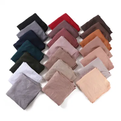 Hot Quality Polyester Long Neck Cotton Bandana Scarf Silk Scarves for Wowen