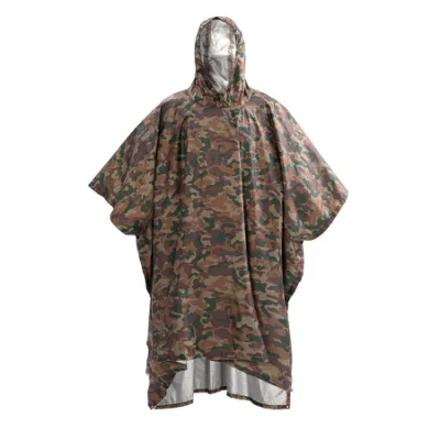 Rain Poncho Factory for Military 3 in 1 Outdoor Waterproof Raincoat Rain Coat Men Raincoat Women Rain Jacket Motorcycle Rain Poncho Military Style