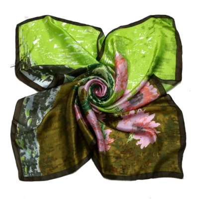 Popular Silk Printed Scarf