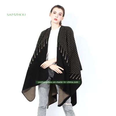 Western National Wind Cape Fashion Scarf Lady Cashmere Shawl Winter
