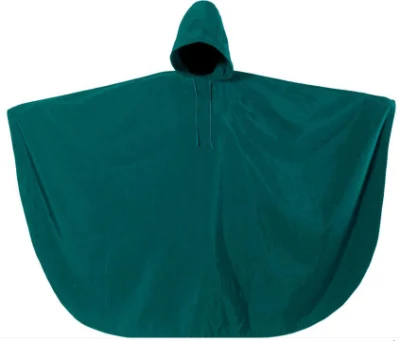 Top Quality Adult Reusable Hooded Polyester Rain Poncho