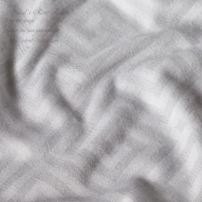 Lady Shawl Italy Style Thickened Wave Pattern Velvet Woven Oversized Cashmere Scarf