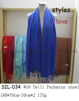 Fashion Women Wedding Dressing Scarf Accessory Headwrap 100%Viscose Solid Color Calssic Twill Pashmina Shawl with 60colors Available Stock