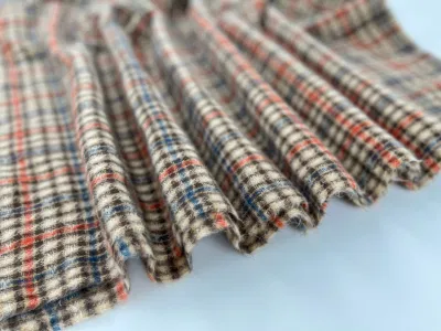 Unisex Warm Winter Fashion Checker Classical Knitted Woven Scarf Shawl