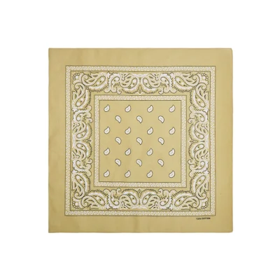 Cotton Headscarf Cashew Flower Cycling Outdoor Head Paisley Head Scarf