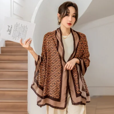 Custom Spring Soft Oversized Printed Scarf Online for Ladies