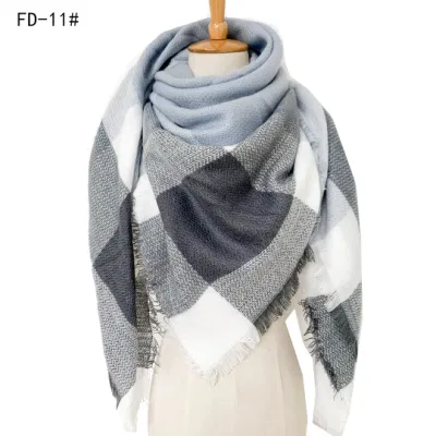 Blanket Women&prime;s Plaid Winter Warm Cozy Tartan Wrap Shawl Oversized Scarf