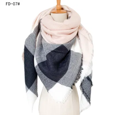 Blanket Women&prime;s Plaid Winter Warm Cozy Tartan Wrap Shawl Oversized Scarf