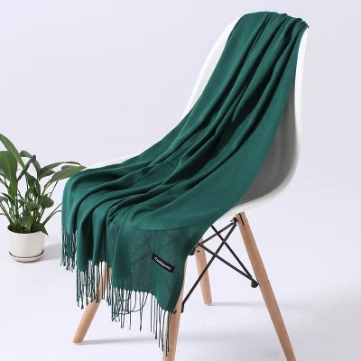 Long Lady Shawls Cashmere Like Pashmina Hijabs Scarves Wraps