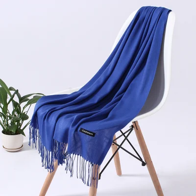 Long Lady Shawls Cashmere Like Pashmina Hijabs Scarves Wraps