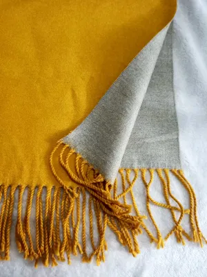 Hot Sales Woge Manufacturer Bulk Cashmere Feeling Winter Reversible Shawls