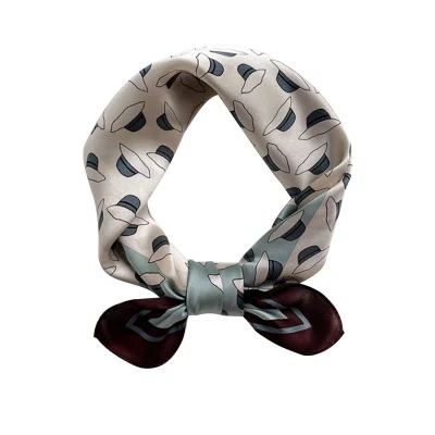 Manufacture Supply Printed Pure Silk Scarves Fashion Accessories 100% Mulberry Silk Scarves