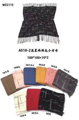 Trendy Women&prime;s Cozy Warm Winter Fall Blanket Scarf Stylish Soft Chunky Checked Giant Scarves Shawl Cape