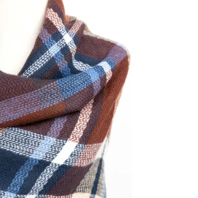 Wholesaler Outerwear Apparel Accessory Unisex Spring Winter Wine Acrylic Fringe Checks Grid Tartan Pashmina Windowpane Headwear Oversize Blanket Scarf Shawl