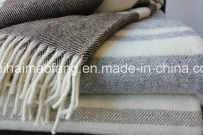 100%Pure Virgin Wool Shawl/ (NMQ-WTB031)
