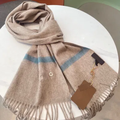 Head Scarf Merino Wool Wholesale Designer Ladies Scarves Women Shawl Soft Embroidery Letter of Designer Lp Scarfs