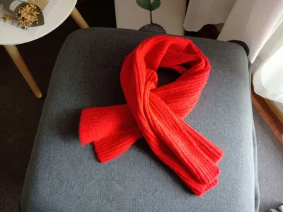 Cotton Striped Winter Cashmere Feel Solid Tartan Unisex Soft &amp; Warm Scarf