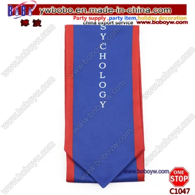 Polyester Scarf School Tie Scarf Logo Scarf Yiwu China Club Scarf School Scarf (C1047)