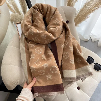 Pashmina Women&prime;s Fall Winter Scarf Blanket Wrap Shawl Stole Warm