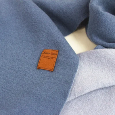 Solid Customized Winter Long Fashion Simple Cotton Scarf