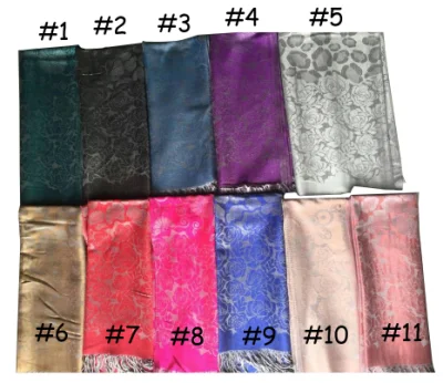 Fashion Italian Grey Rose Round Flower Leopard Jacquard Outdoor Dress Accessories Femme The New Arrival Scarf Pashmina