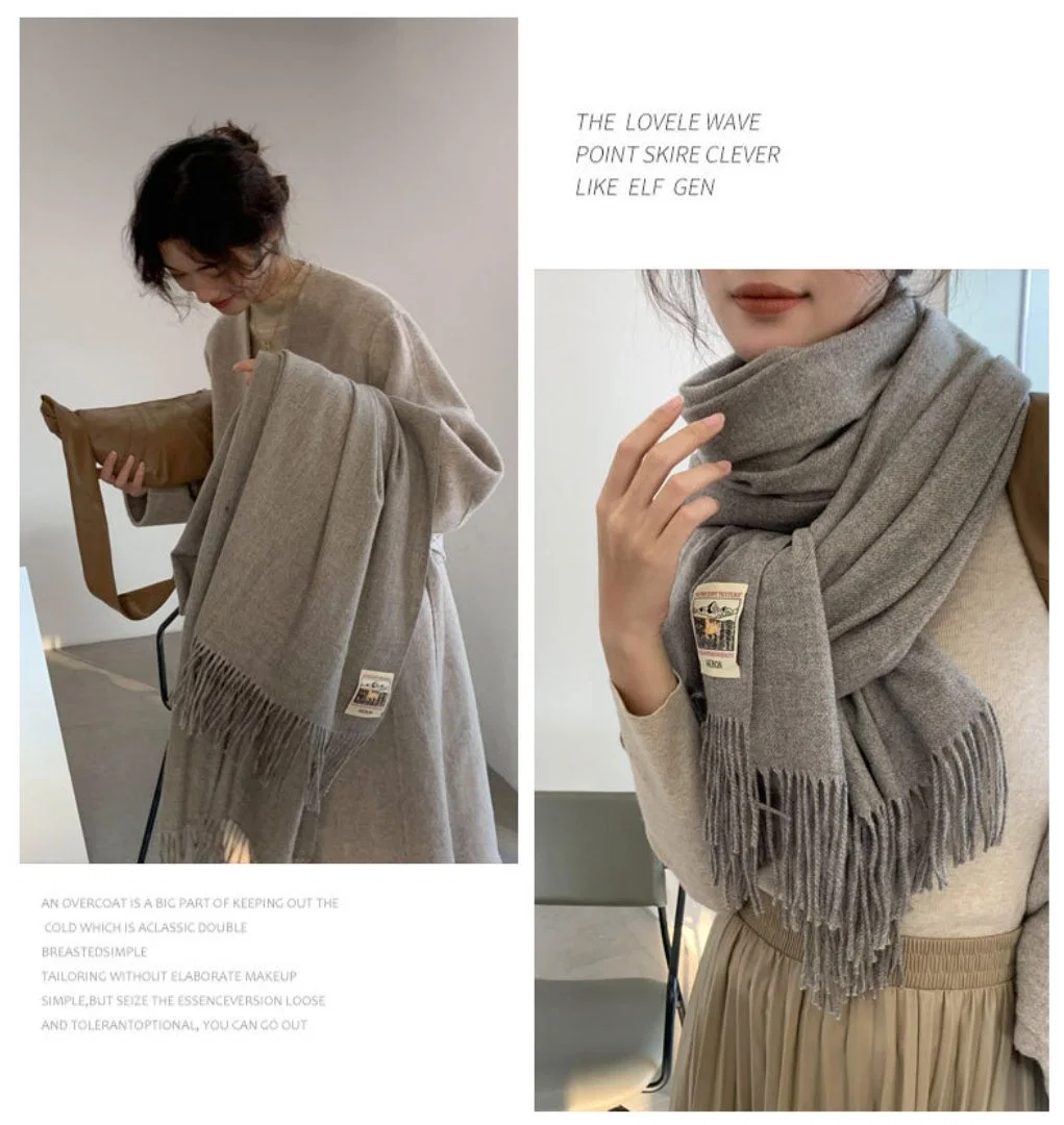 Cashmere Solid Pashmina Shawls and Wraps for Women