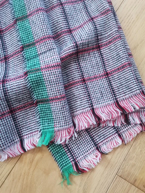 Winter Scarf for Women Tartan Plaid Wool Scarves