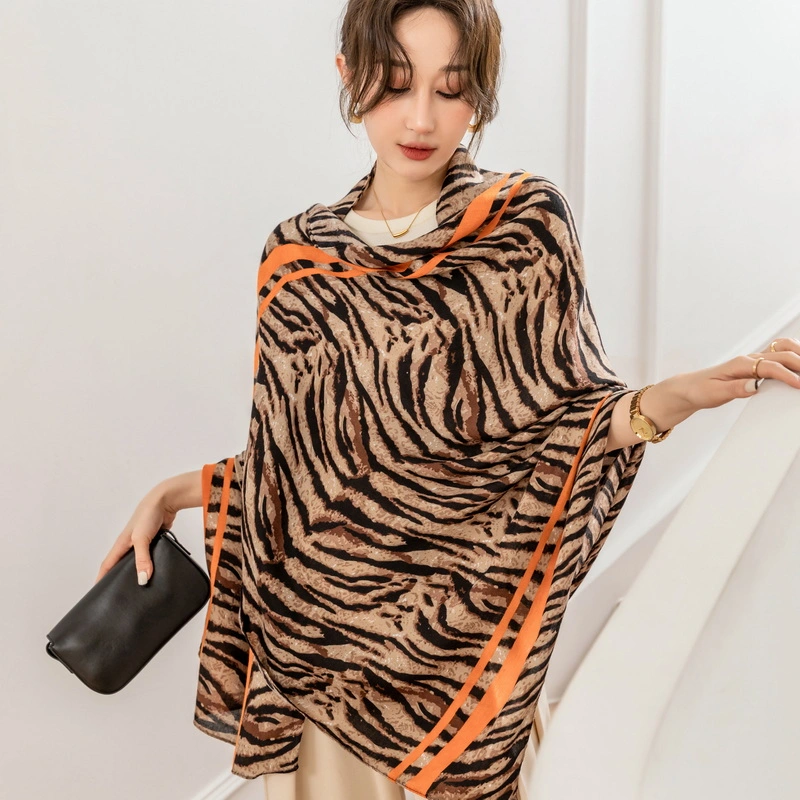 Wholesale Oversized Spring Leopard Print Scarf for Ladies