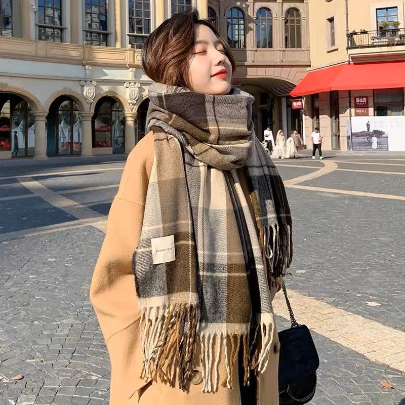 New Arrival Solid Style Scarf Women New Spring and Autumn Cute Luxury