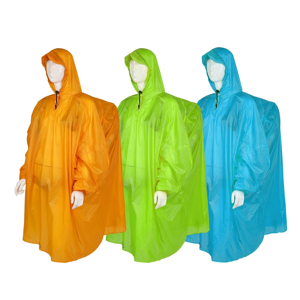 Promotion Fashion Summer Rain Poncho Coat for Traveling