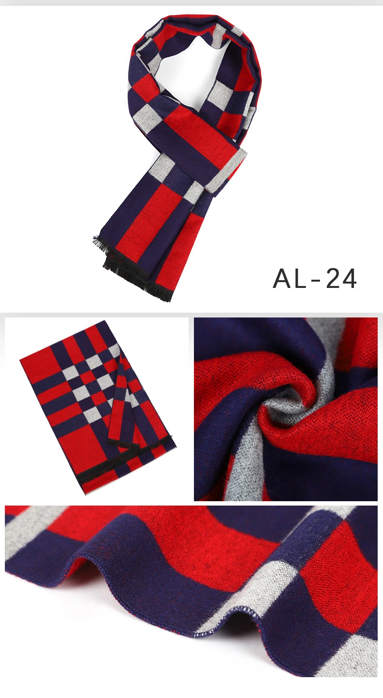 Classic Fashion Apparel Winter -Spring-Autumn Unisex Woven Long Scarf
