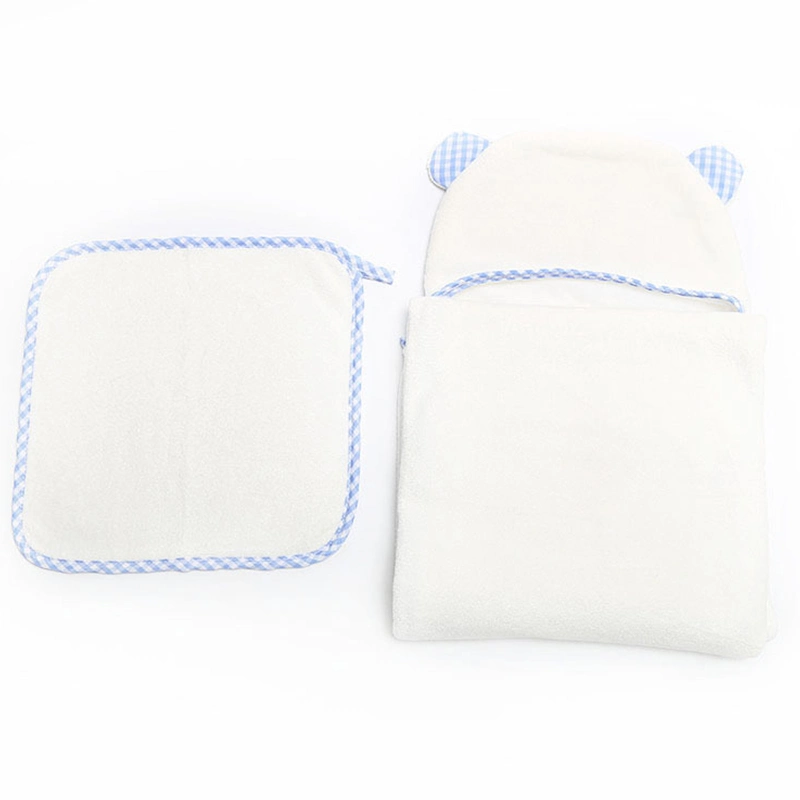 2021 Amazon Wholesale Unique Bath Wrap Hands Free Gauze Hooded Towel for Baby