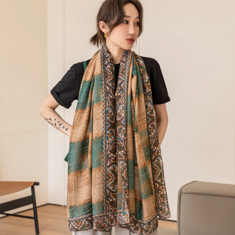 Customised 2023 Popular Printed Scarf Online for Ladies