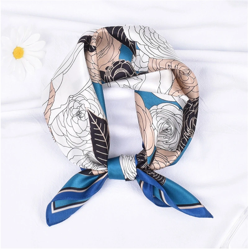 Exquisitive Mulberry Silk Print New Patterns Cravat Womens Scarf