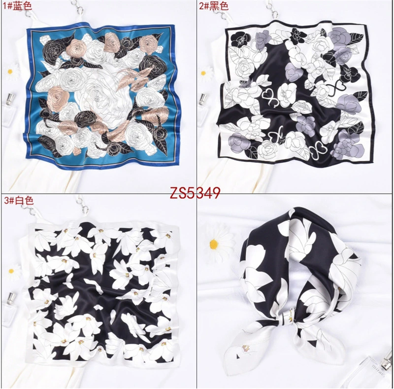Exquisitive Mulberry Silk Print New Patterns Cravat Womens Scarf